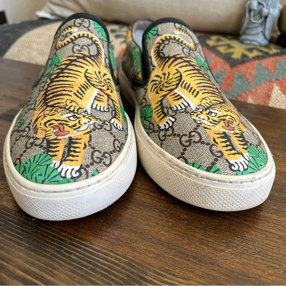 GUCCI Dublin Bengal Tiger Men’s Loafers 9 (US 9.5)